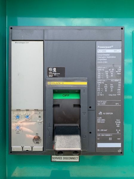 Used Cummins 250kW Diesel Generator