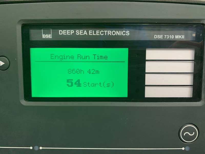 Low hours Kohler 60REZGB Gas Generator