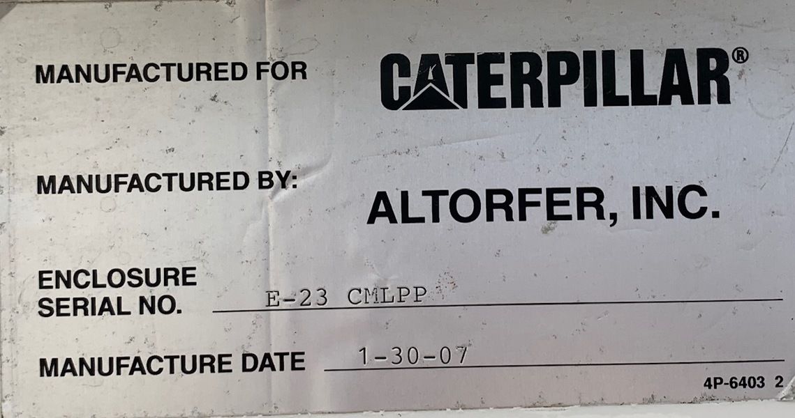 Used Caterpillar XQ230-C9 Diesel Generator