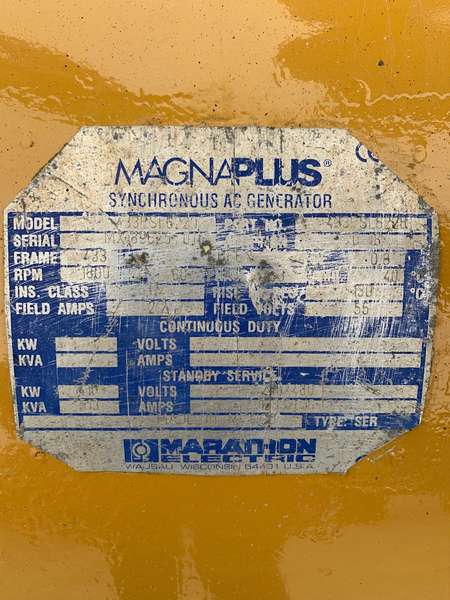 Used Caterpillar D3408DITA Diesel Generator