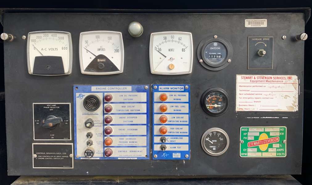 Low hours John Deere 100kW Diesel Generator