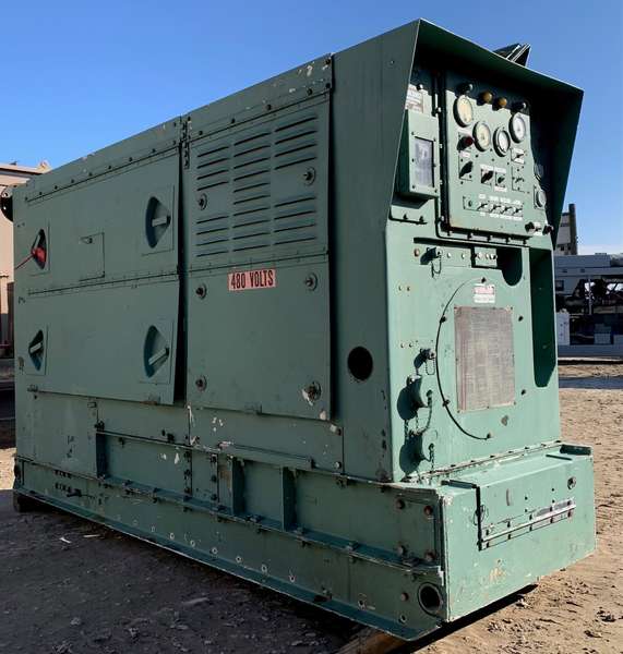 Used U.S. Army 100kW Diesel Generator