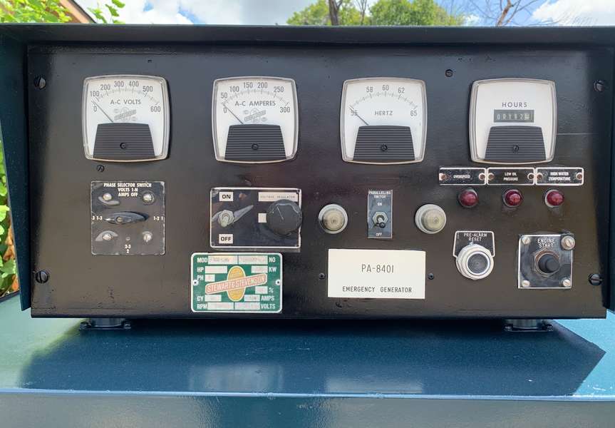 Used Stewart and Stevenson 120kW Diesel Generator