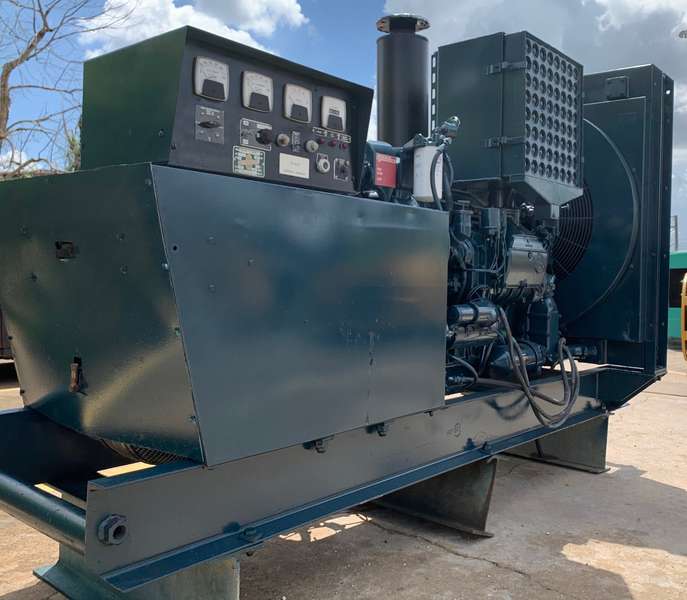 Used Stewart and Stevenson 120kW Diesel Generator