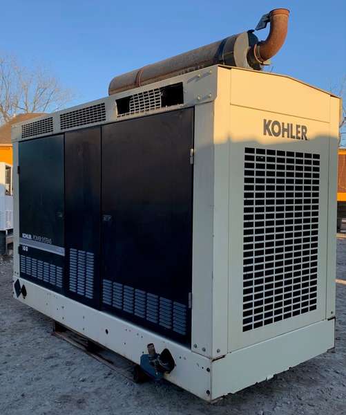 Used Kohler 100RZG Gas Generator