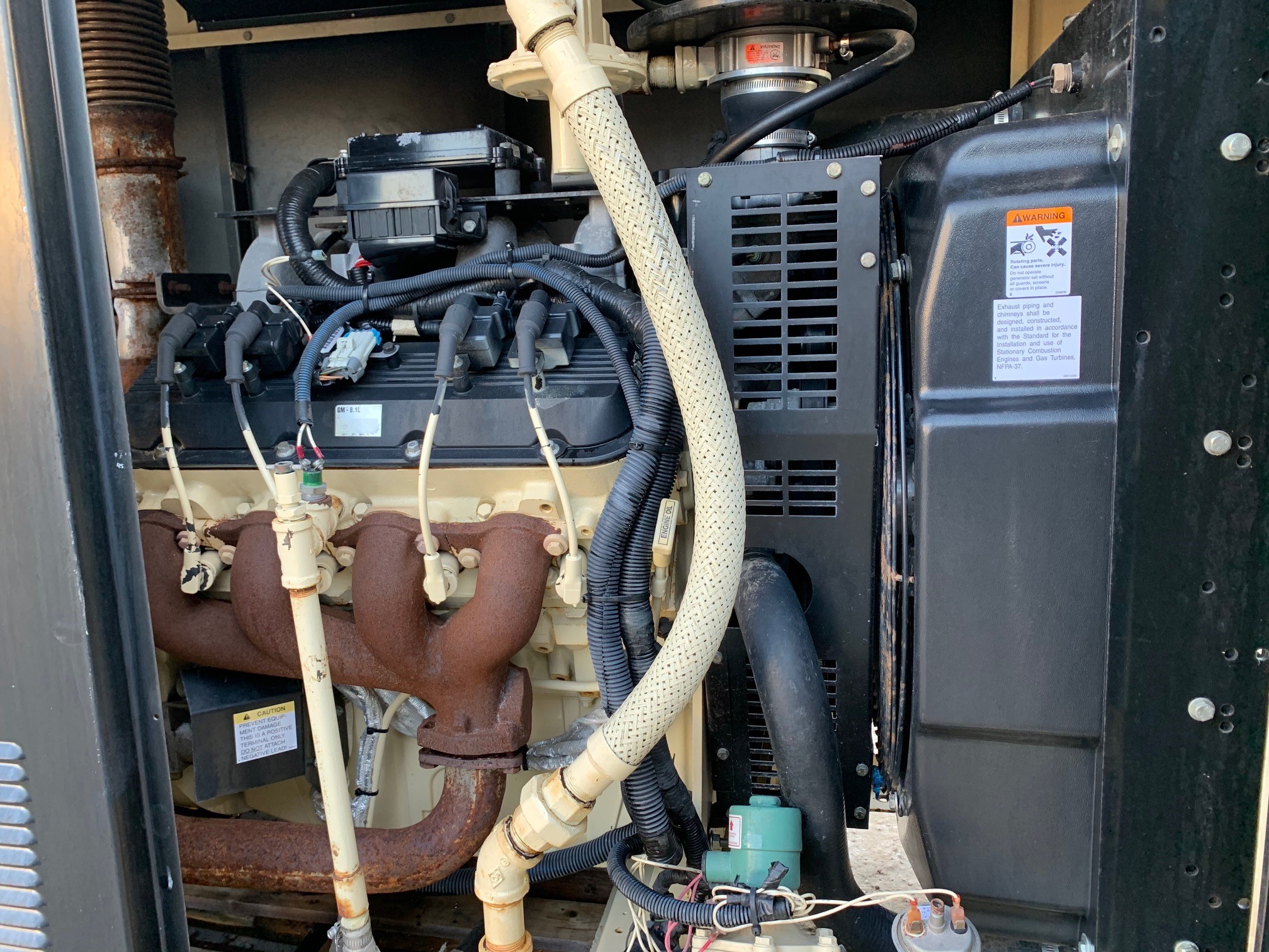 Used Kohler 100RZG Gas Generator 100 2095716
