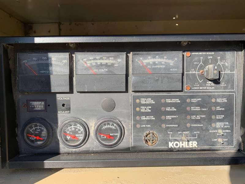 Used Kohler 25kW Diesel Generator