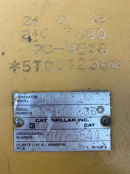 Used Caterpillar SR4 Generator End