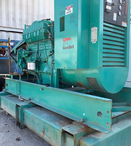 Used Onan 275DFM L28920N Diesel Generator