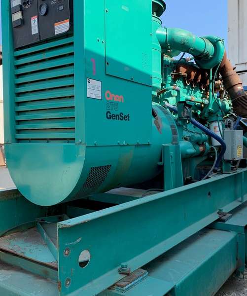 Used Onan 275DFM L28920N Diesel Generator