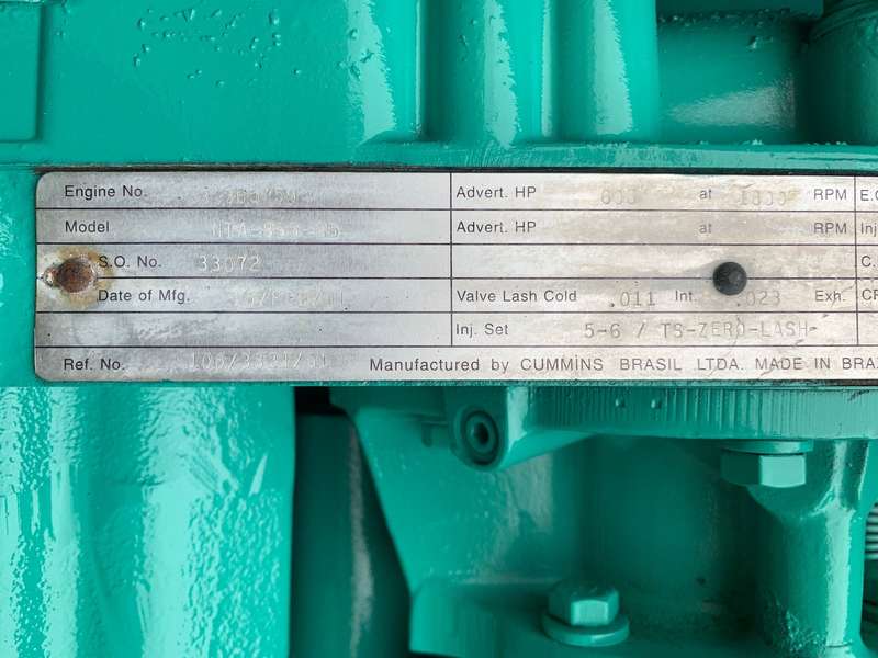 Used Cummins 400kW Diesel Generator