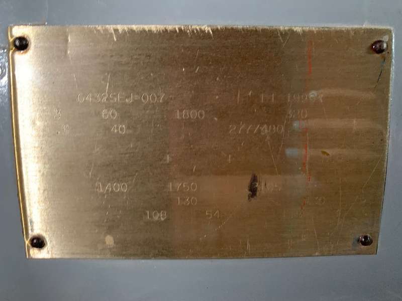 Low hours Stewart & Stevenson 1400kW Diesel Generator