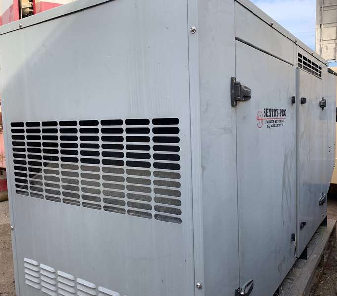 Used Gillette 35kW Gas Generator