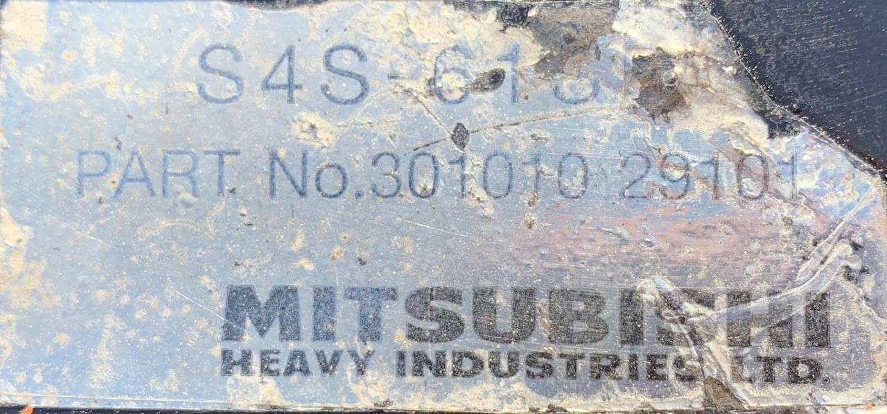 Used Mitsubishi 30kW Diesel Generator