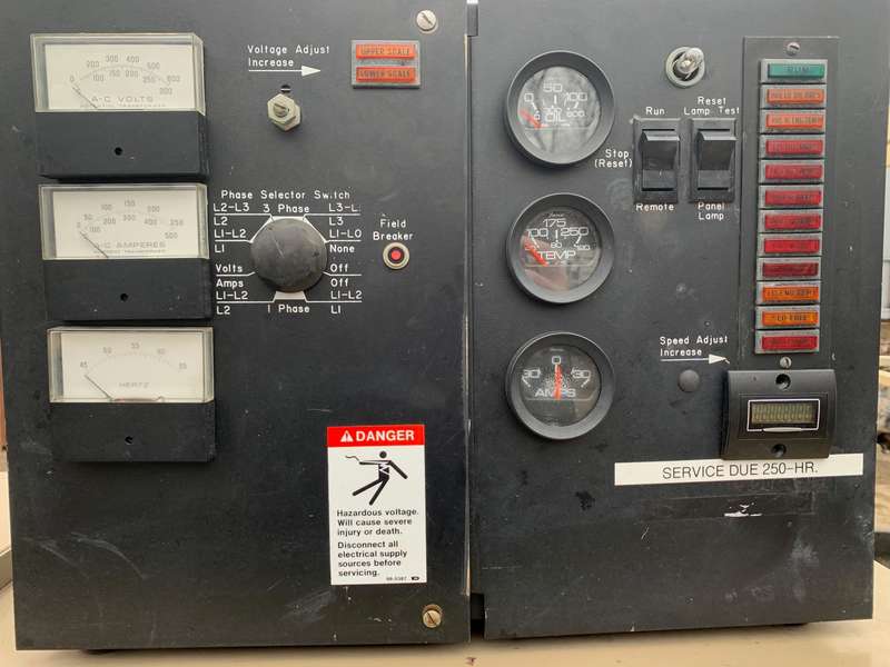 Used Cummins 250kW Gas Generator