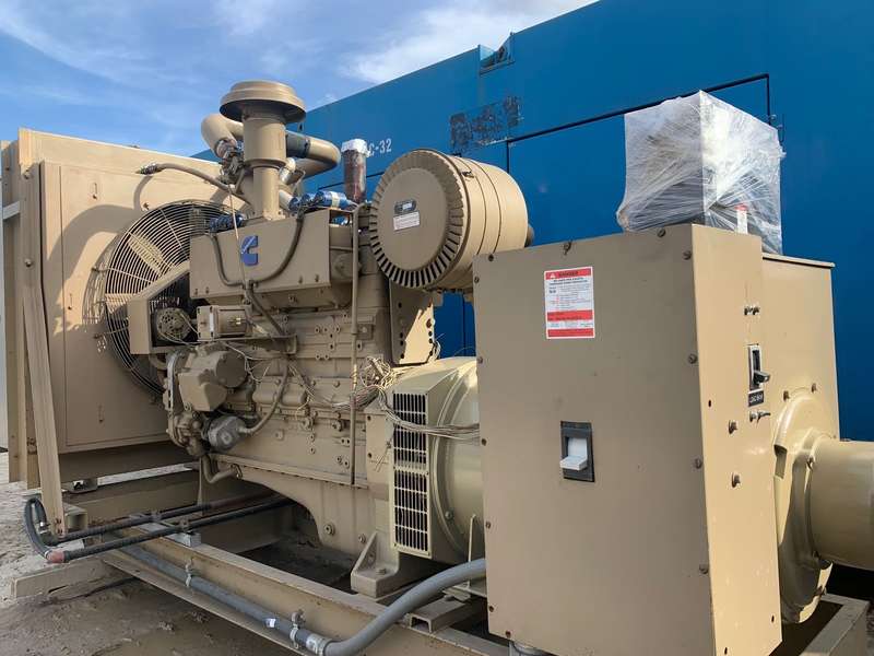 Used Cummins 250kW Gas Generator