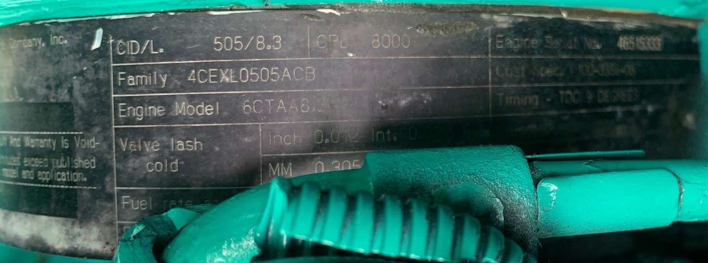 Used Cummins 200kW Diesel Generator