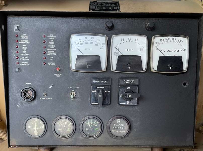 Low Hours Mitsubishi D600FRY4 Diesel Generator