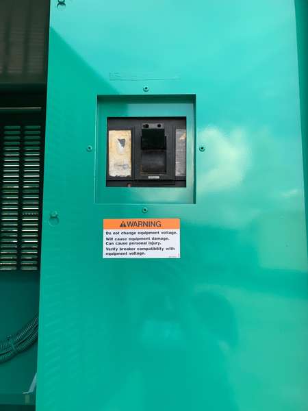 Low Hours Cummins 150kW Diesel Generator