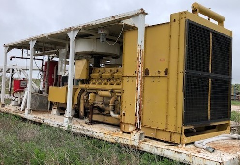 Used Caterpillar D398TA Diesel Generator