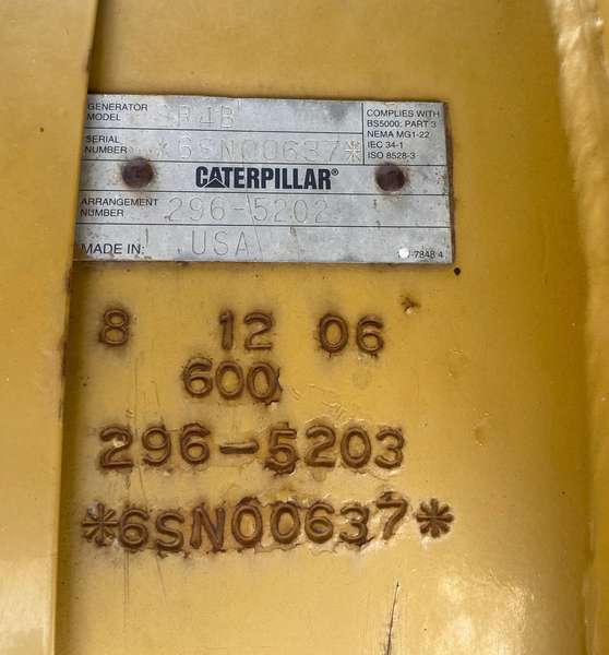 Used Caterpillar C32 Diesel Generator