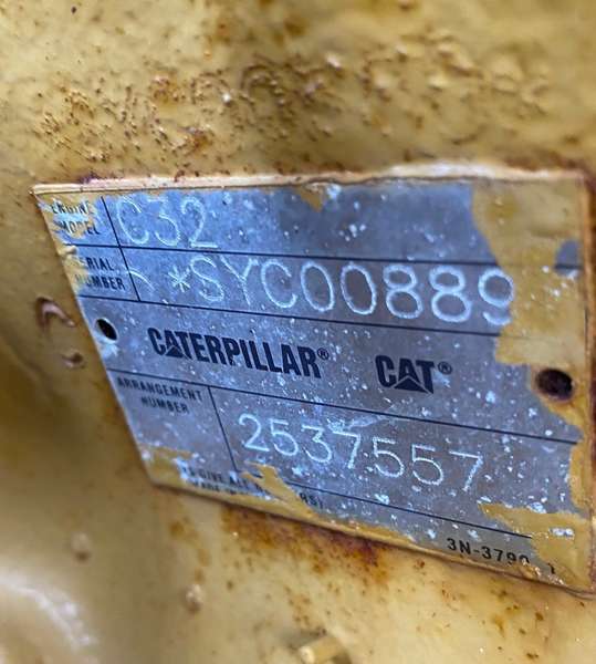 Used Caterpillar C32 Diesel Generator