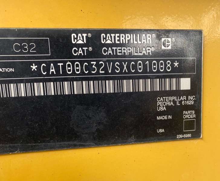 Used Caterpillar C32 Diesel Generator
