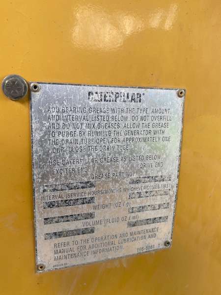 Used Caterpillar C32 Diesel Generator