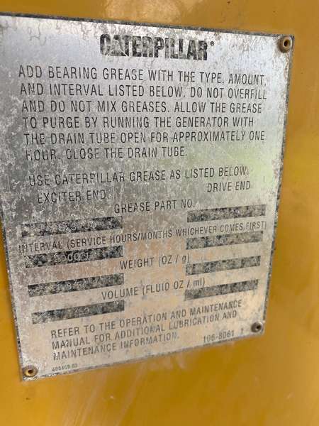 Used Caterpillar C32 Diesel Generator