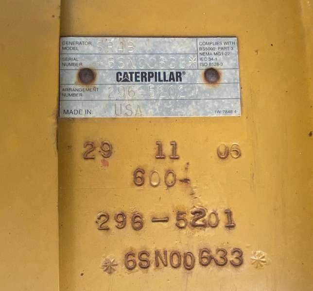 Used Caterpillar C32 Diesel Generator