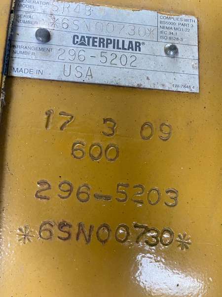 Used Caterpillar C32 Diesel Generator