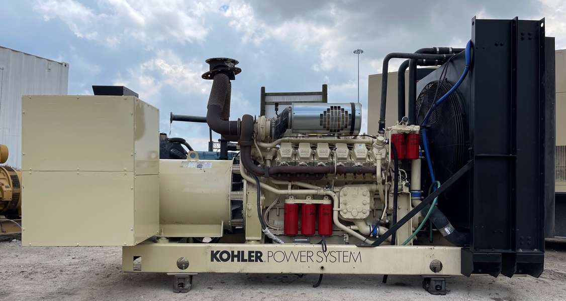 Low Hours Kohler 750ROZD4 Diesel Generator