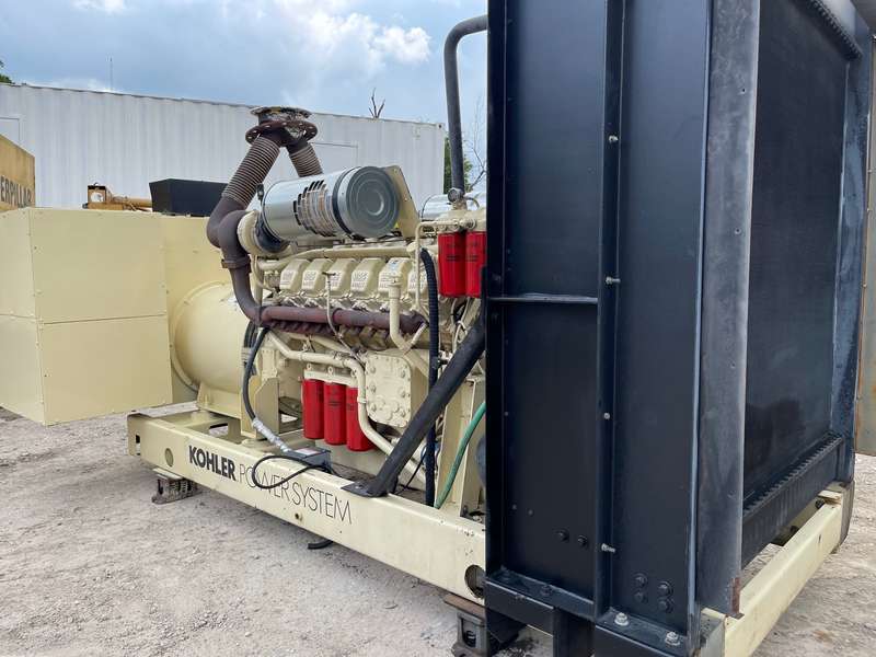 Low Hours Kohler 750ROZD4 Diesel Generator