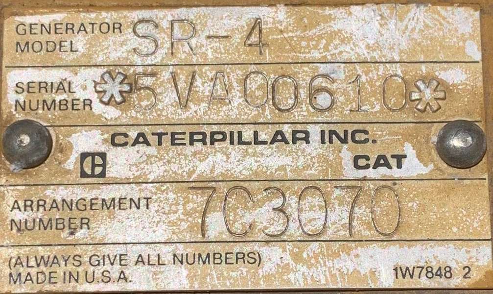 Used Caterpillar 3512 Diesel Generator