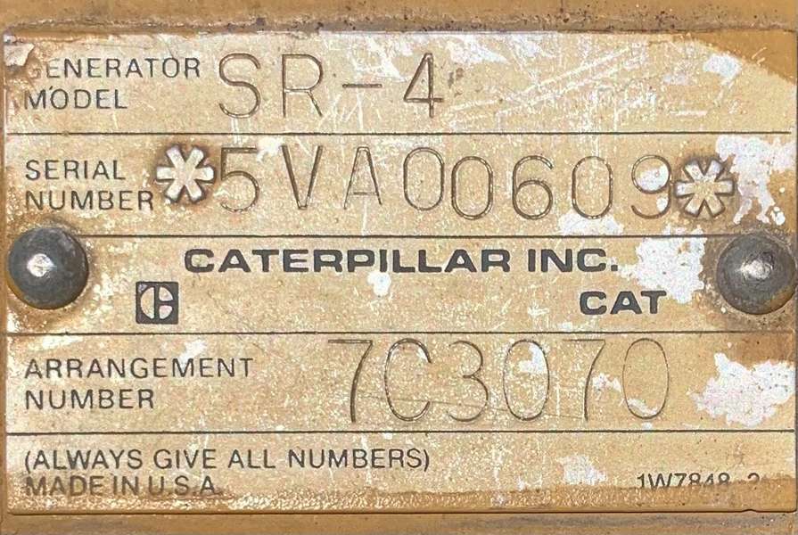 Used Caterpillar 3512 Diesel Generator