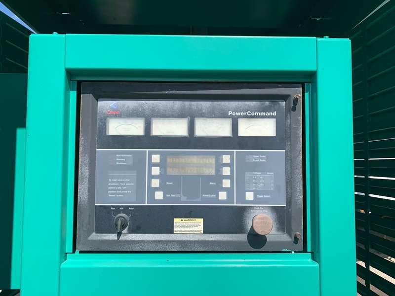 Low Hours Cummins 400DFEB Diesel Generator