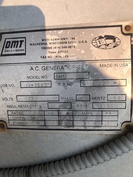 Used Cummins 250kW Gas Generator