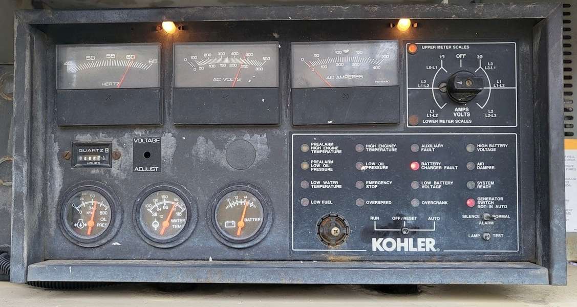 Used Kohler 100 Diesel Generator