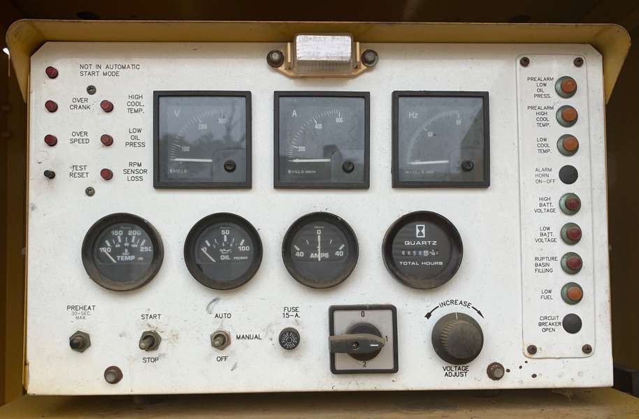 Low Hours Caterpillar CD100 Diesel Generator