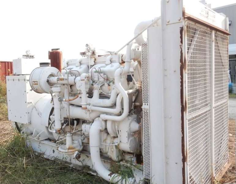 Low Hours Caterpillar G379NA Gas Generator