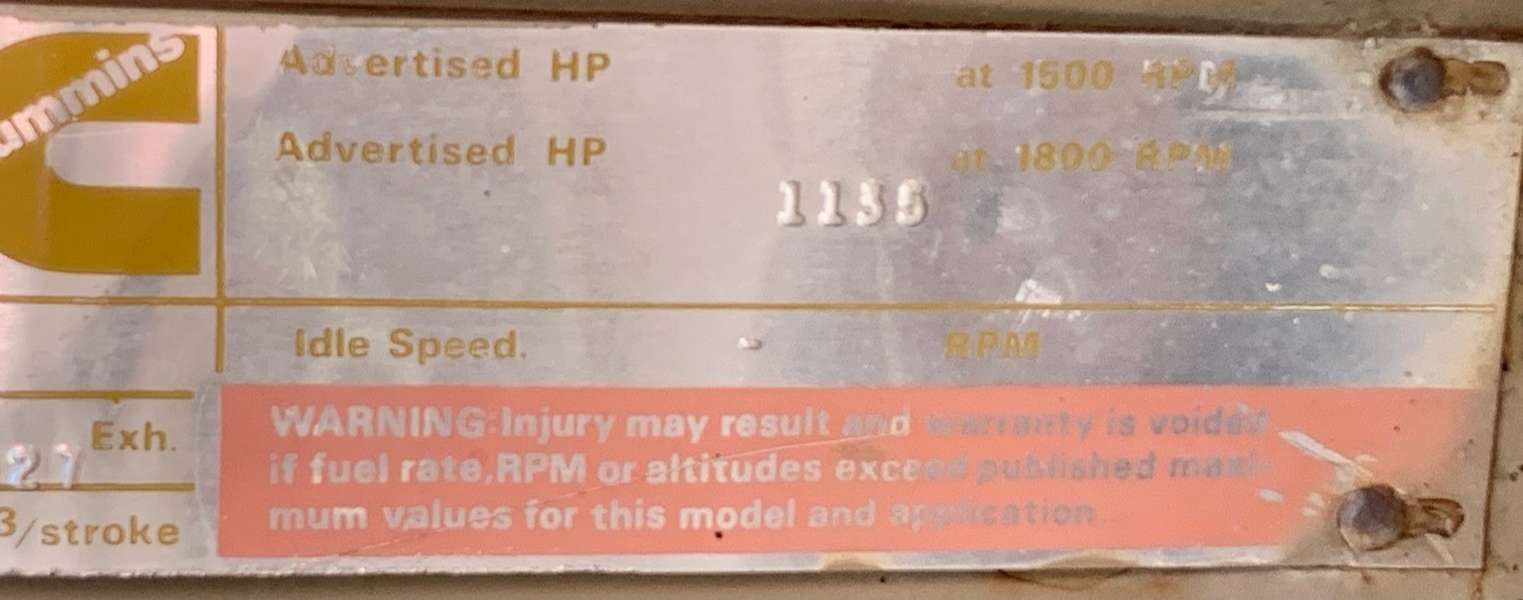 Used Cummins KTA38 Diesel Generator