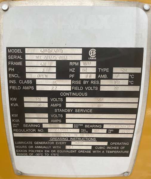 New Surplus Marathon 431RSL4005 Generator End