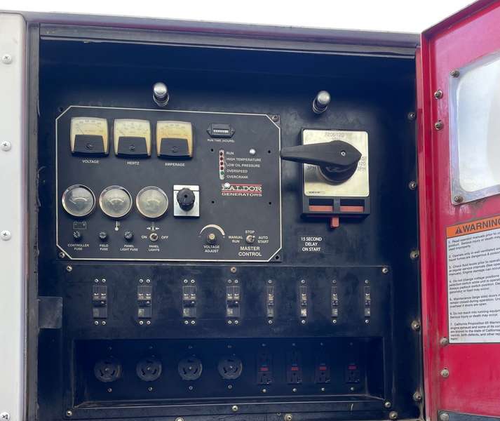 Used Baldor TS130T Diesel Generator