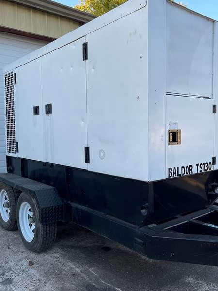 Used Baldor TS130T Diesel Generator
