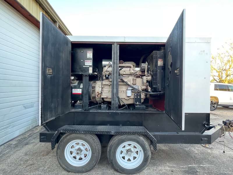Used Baldor TS130T Diesel Generator