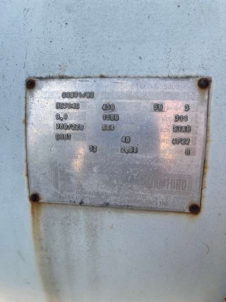 Used Caterpillar 3406 Gas Generator