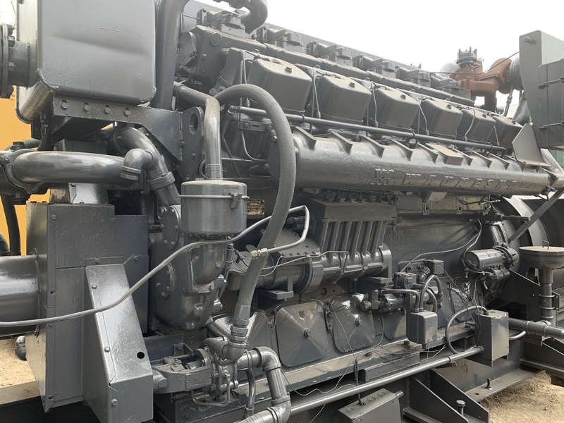 Used Waukesha L6670DSIU Diesel Generator