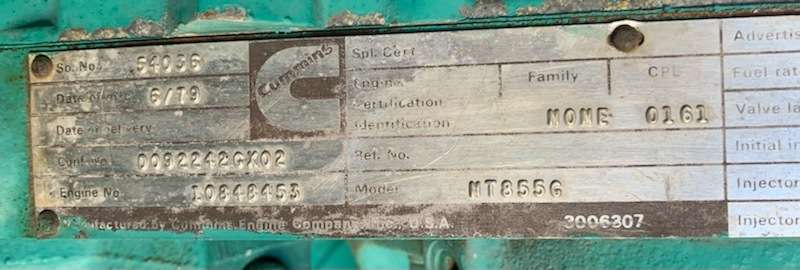 Used Onan 200kW Diesel Generator