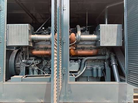 Low hours Stewart & Stevenson 1100KW Diesel Generator