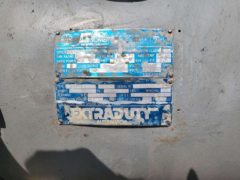 Used Detroit 60kW Diesel Generator